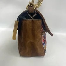 Fendi Double Face Baguette Dark Crossbody 4