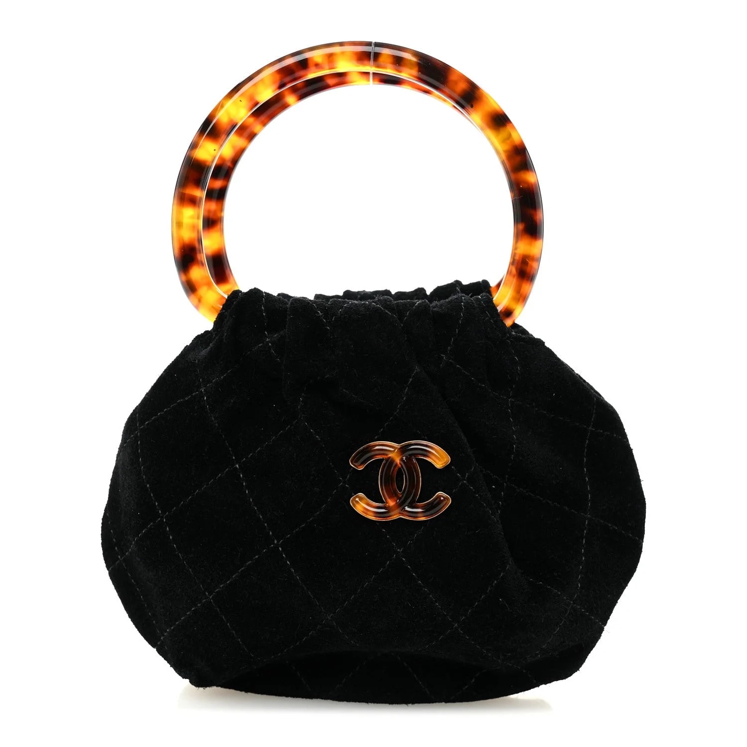 Chanel — Plexiglass Tortoise Shell — Handbag — resale