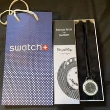 Swatch — Swatch X AP Royal POP Audemars Piguet Ocho Negro ✅100% Authentic✅ — Watch — resale