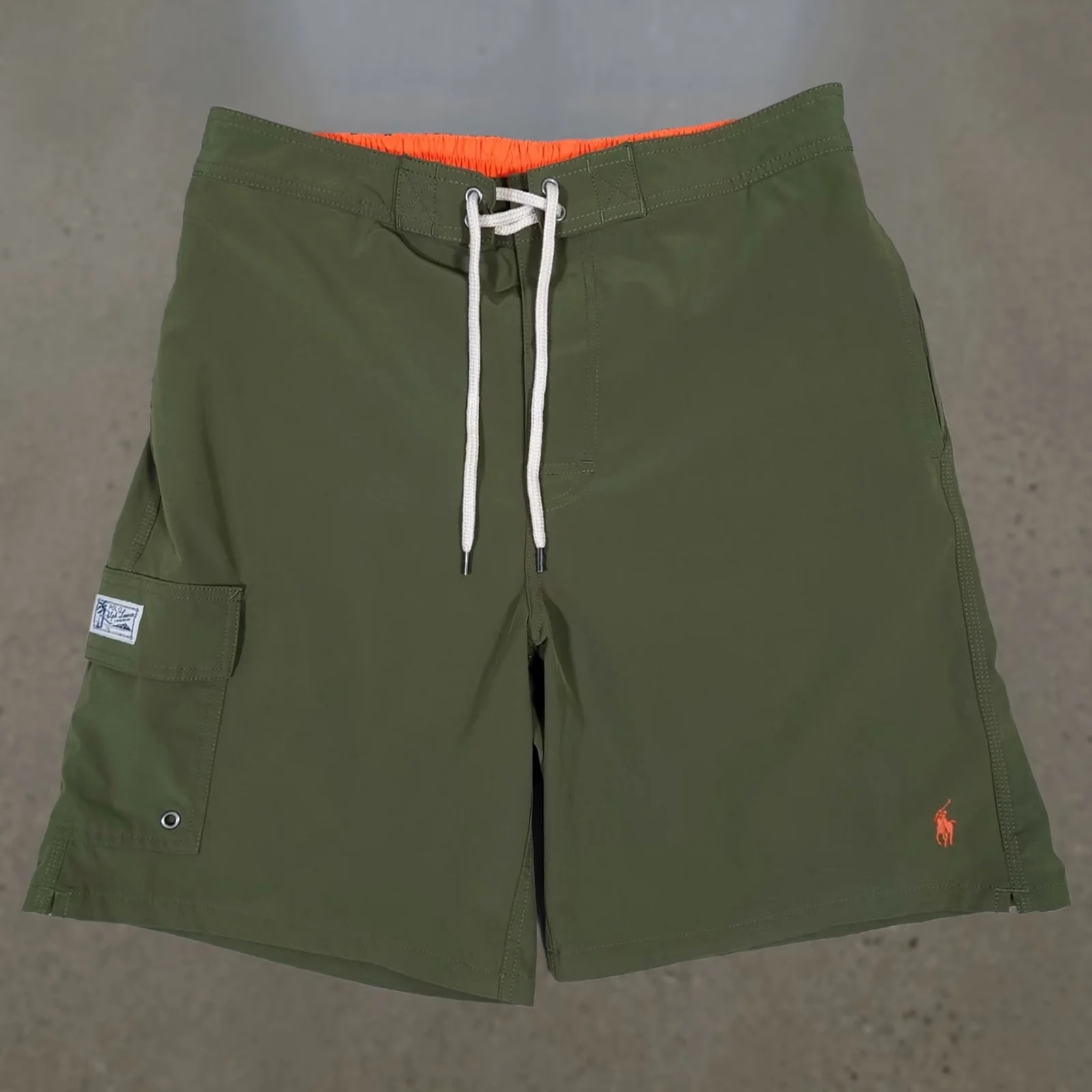Polo Ralph Lauren — Polo Ralph Lauren M Board Shorts Cargo Pocket Stretch Swim Trunks — streetwear — resale