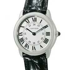 Cartier — Cartier Ronde W6700155 29mm Stainless Steel Silver #SU1281 — Watch — resale