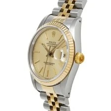 Rolex Datejust 36 16233 36mm Stainless Steel Champagne #WW1756 2