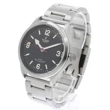 Tudor 79910 Heritage Ranger Automatic Black Dial Stainless Steel F/S 2