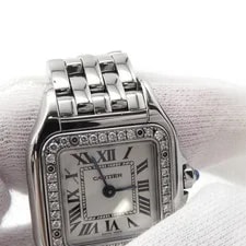 Cartier Panthere de SM Diamond Bezel SM/22mm 30mm Stainless Steel ... 4