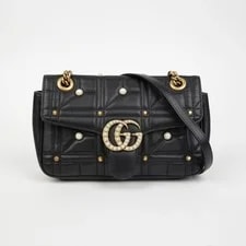 Gucci — Gucci GG Marmont Small Crossbody 443497 148553738 — Handbag — resale