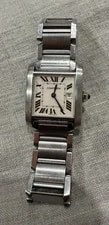 Cartier Tank Francaise Stainless Steel 2465 2
