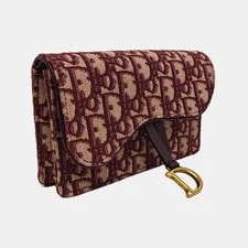 Dior Saddle Embroidered Classic Monogram Print - Very Good #2NB8AN 4