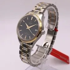 Tudor Style 34mm Gold Steel Black Dial Automatic 12303-0003 3