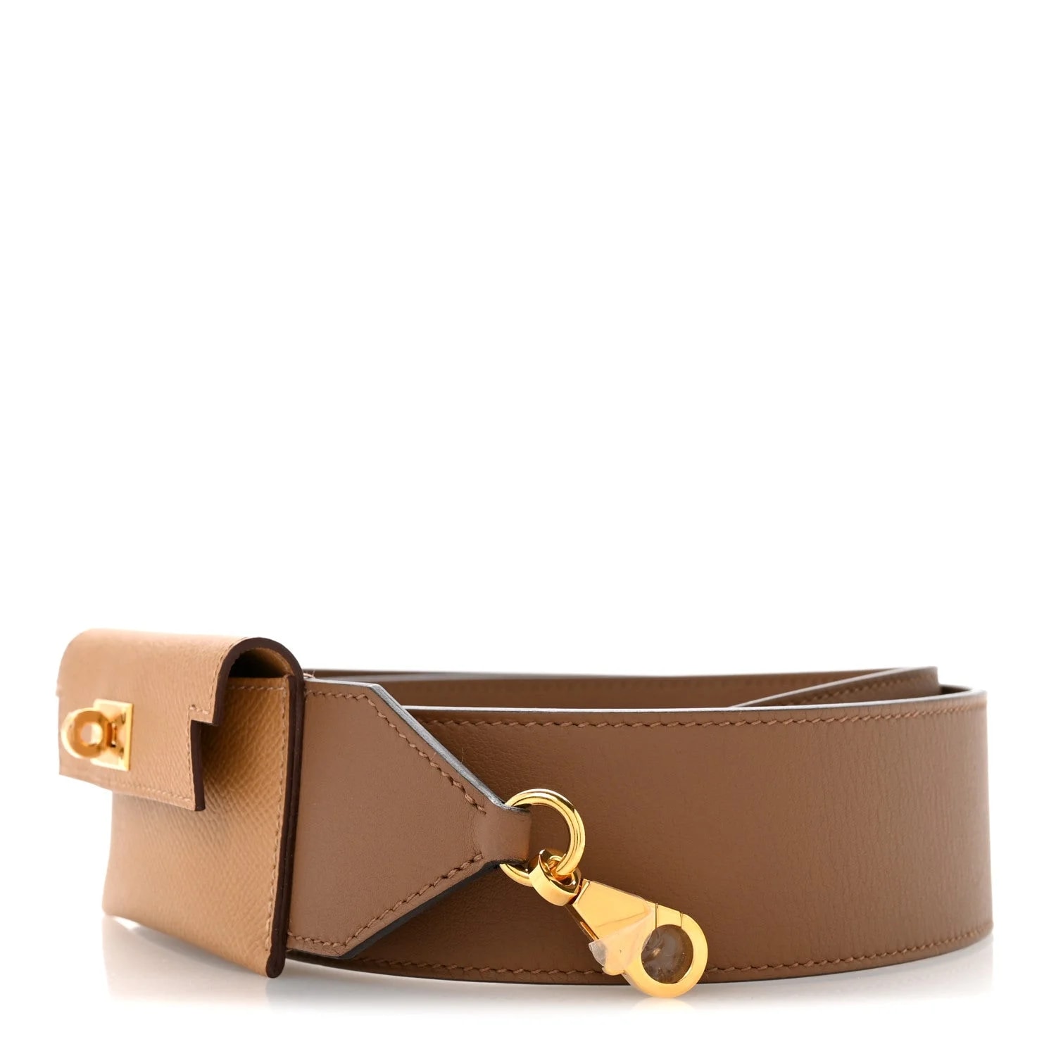 Hermès — Pocket Kelly Shoulder Strap Alezan Biscuit — Accessory — resale
