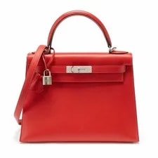 Hermès — Hermes Kelly 28 Q Casaque PHW — Handbag — resale