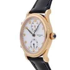 Patek Philippe Calatrava Travel Time Rose Gold Manual 29mm Strap 4864R 2