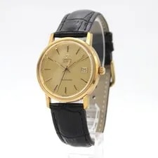 Omega Seamaster de Ville 166.020 Gold Date AT From Japan Z216 4