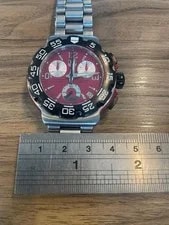 TAG Heuer Formula 1 CAC1112 41mm Red Chronograph CAC1112 CR5130 F1 Chrono 2
