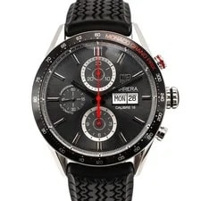Tag Heuer Carrera Day Date Calibre16 43mm Cv2a1M Grey Dial Steel Automatic 4