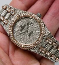 Audemars Piguet — Audemars Piguet Full Pave 33mm Royal Oak — Watch — resale