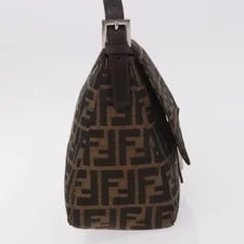 Fendi Mamma Baguette Auth 190109SAV 4