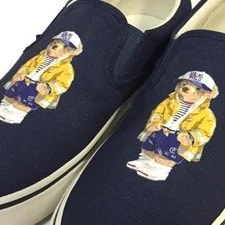 10.0US Ralph Lauren Shoes Genuine Polo Cp-93 Bear Thompson Slip-On Limited E 4