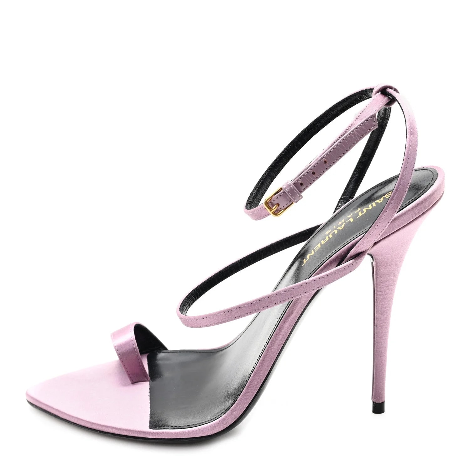 Saint Laurent — Crepe Dive 110 Mule 38.5 Ancient — Designer Shoe — resale