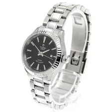 Tudor — Tudor Style 12110 28mm SS Black Dial Automatic Date #C9130 — Watch — resale