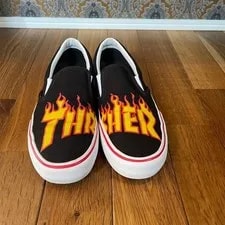 11.0US Vans Thrasher Pro US Planning Slip-Ons Vhtf LTD Original 3