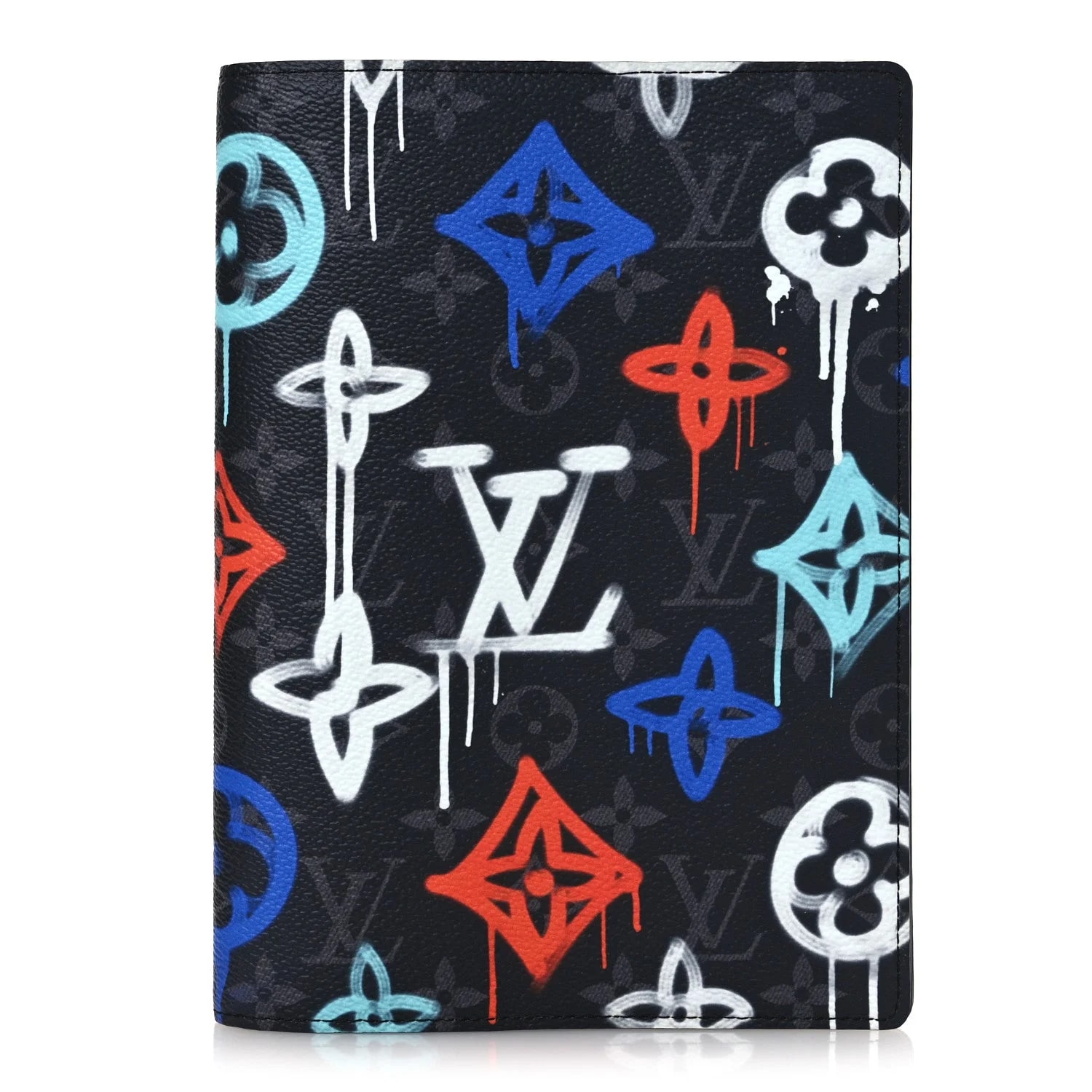 Louis Vuitton — Graffiti Auguste Notebook Cover — Accessory — resale