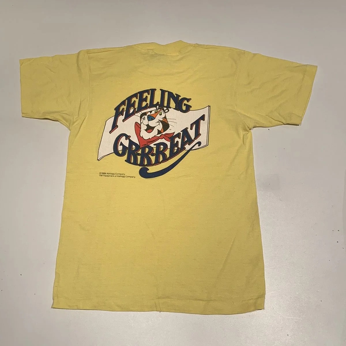 1986 Frosted Flakes Cereal Promo Graphic T Shirt 90s — streetwear — resale
