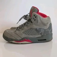 Air Jordan 5 Retro P51 Camo Size 8.5 Dark Stucco 136027-051 3