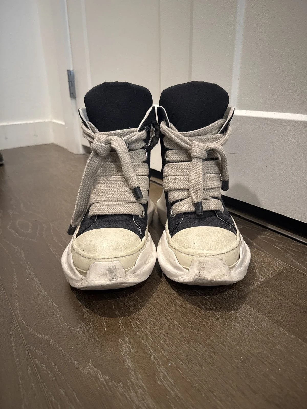 Rick Owens — Rick Owens Jumbo Laced Abstract Highs — Sneaker — resale