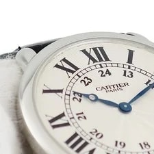 Cartier Ronde W1528051 33.5mm Silver Dial Mechanical (Manual) #HDW175 4