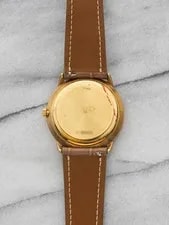 1990s Audemars Piguet Dual Time Yellow Gold Auto White Dial 36mm Papers 3
