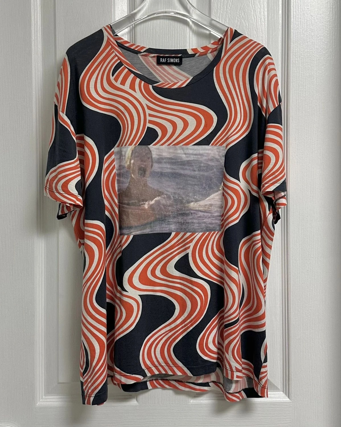 Raf Simons — Raf Simons 15SS Swimmer Printed T Shirt — streetwear — resale