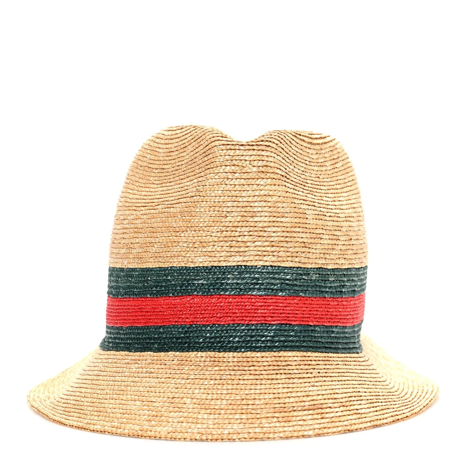 Abaca Straw Web Fedora Hat M 3