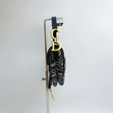 Dior Saddle Embroidered Monogram Print Magnetic Buckle - Excellent #P4MUEM 4