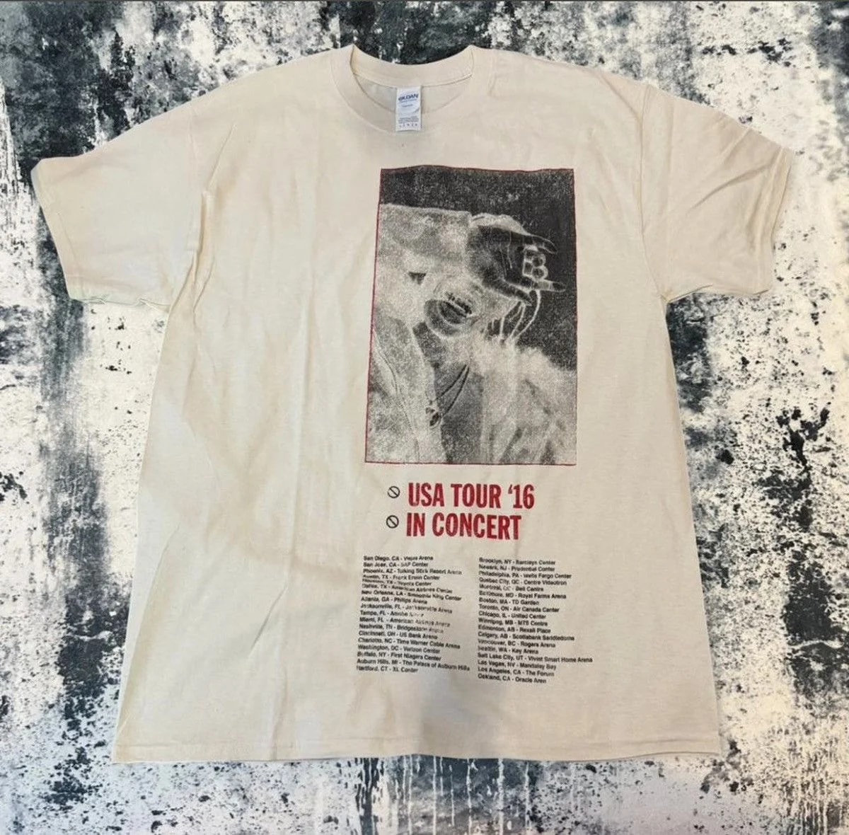 Travis Scott — 2016 USA Anti-Tour Merch — streetwear — resale
