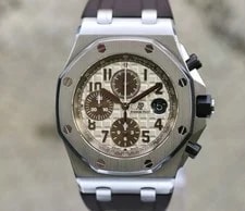 Audemars Piguet — 2015 Audemars Piguet Royal Oak Offshore 26470ST “Safari” Full Set - Extra Strap — Watch — resale