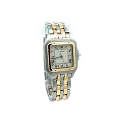 Cartier Steel and Yellow Gold Panthere Jumbo Reference 187957 2