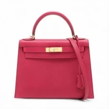 Hermès — Hermès Kelly 28 Serie Metal Fittings □Q:2013 — Handbag — resale