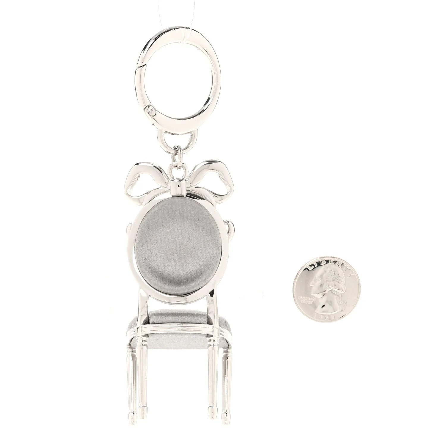 Metal Icon Chair Bag Charm 2