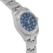Rolex Oyster Perpetual 176210 26mm Stainless Steel Blue #WW2400 3