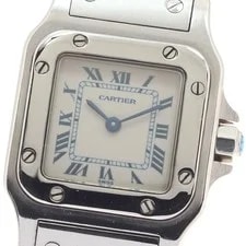 Cartier — Cartier Santos Galve SM W20017D6 TO287022 — Watch — resale