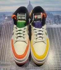 Converse Weapon CX Mid Top NBA 75th Anniversary Egret Size 9.5 172657c New 3