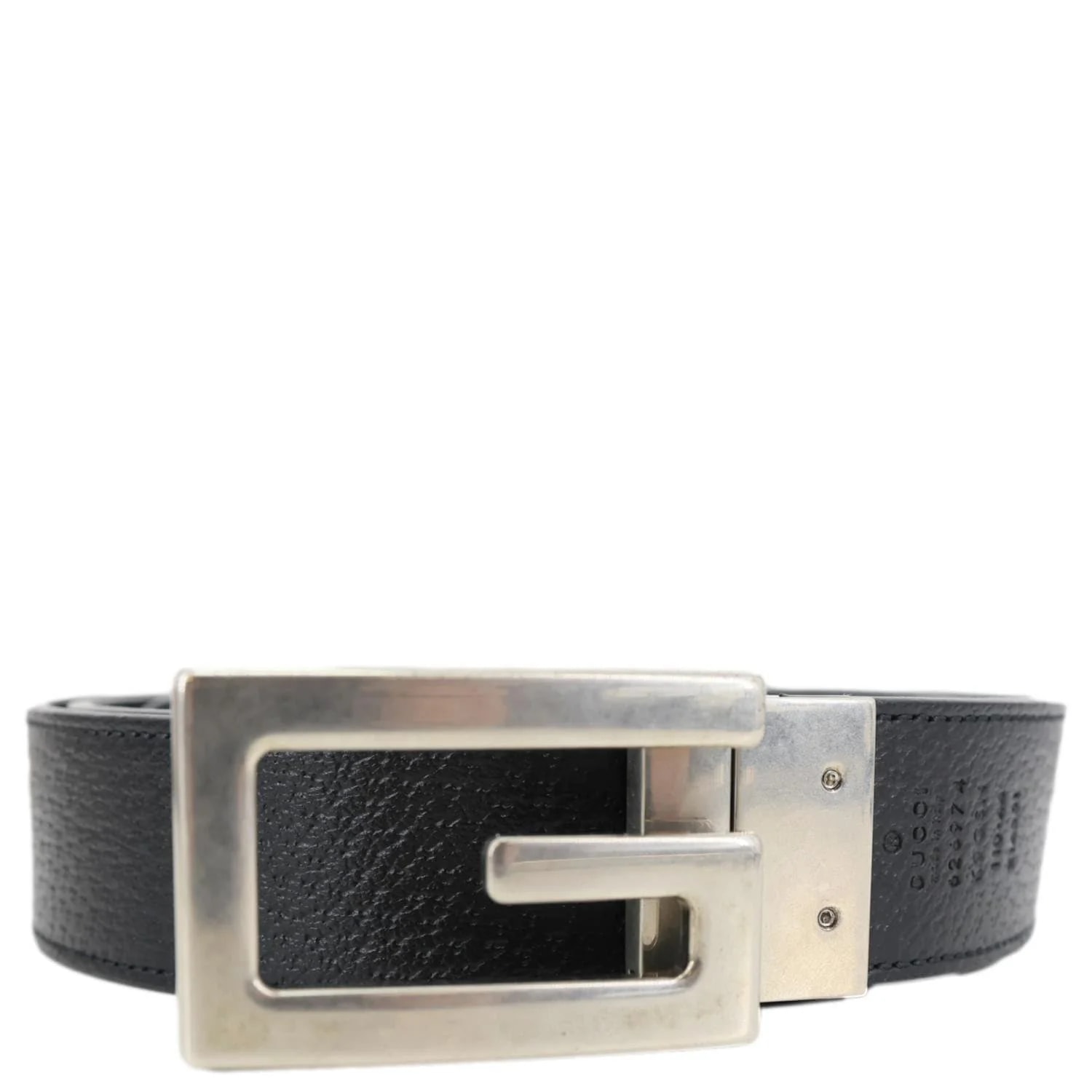 Gucci — Gucci Square G Buckle Reversible Belt 626974 — Accessory — resale