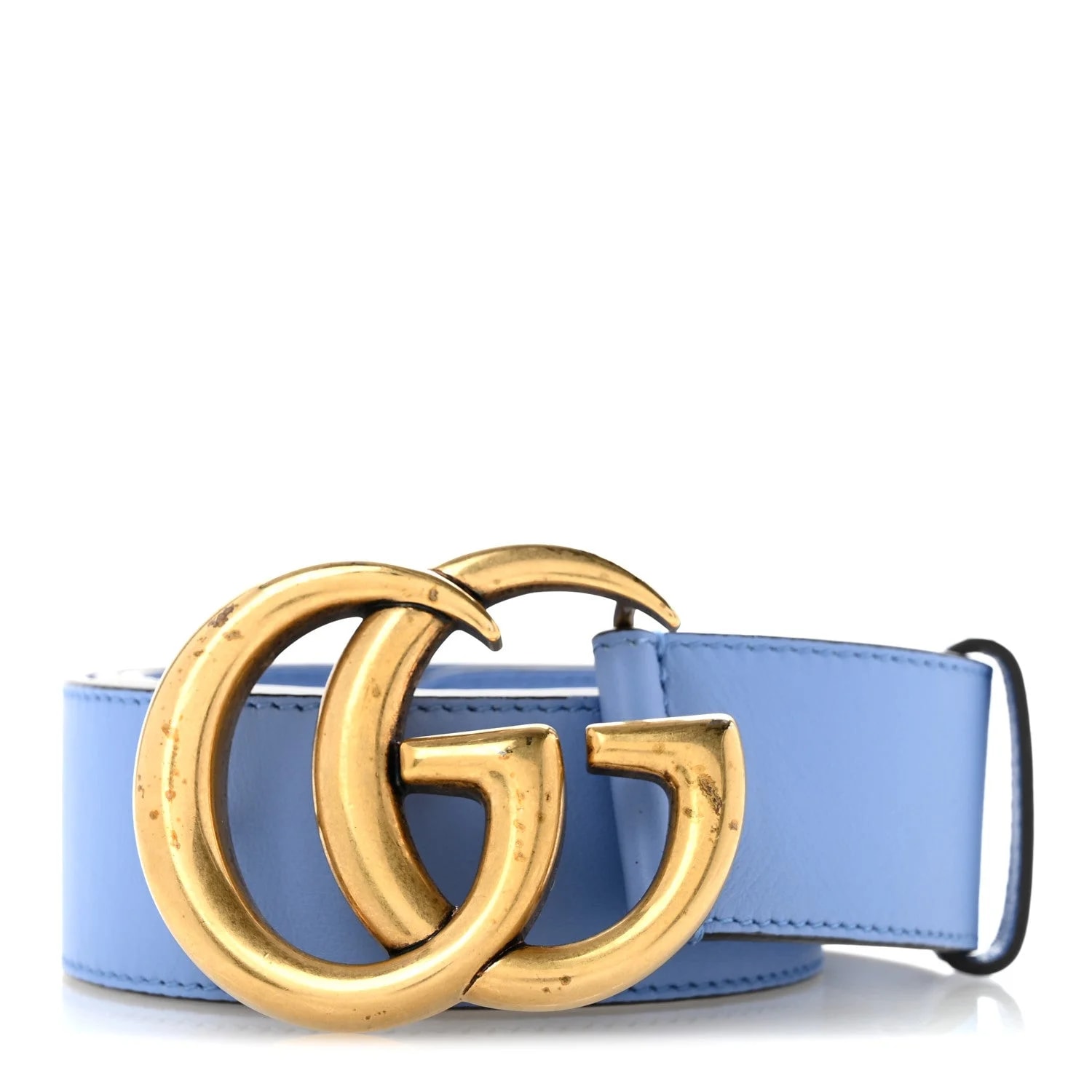 Gucci — Double G 40mm Belt 90 36 Clear — Accessory — resale
