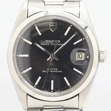Tudor — Good Condition Working Tudor Prince Oyster Date 7106 0 738070 AT Automatic Black — Watch — resale