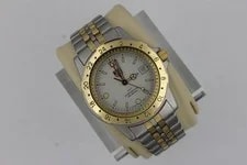 Tag Heuer 155.706 WS1120.BB0607 1500 GMT Jumbo Gold White Silver 2