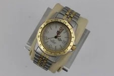 Tag Heuer 155.706 WS1120.BB0607 1500 GMT Jumbo Gold White Silver 4