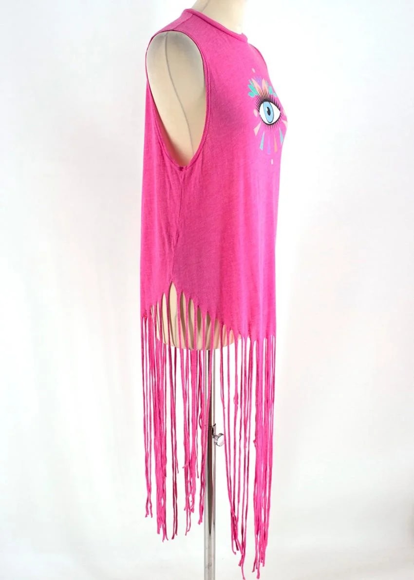 Wildfox Third Eye Gypsy Fringe Tank 3