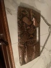 Fendi Pattern Chain Strap Snap Inner Pockets 3
