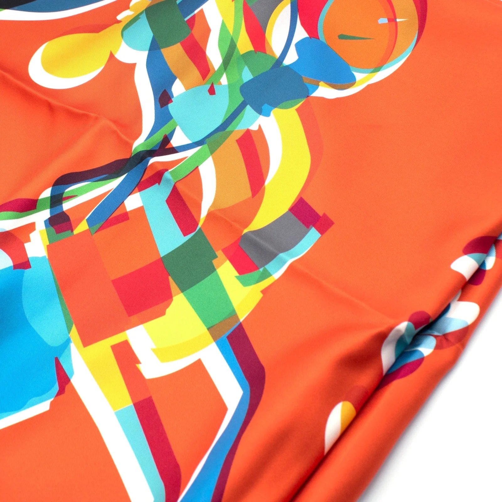 Hermès "Drive Me Crazy" Double Face Scarf 90 4