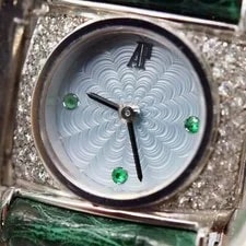 Piece Unique 1/1 Audemars Piguet 67010BC.EE.0532XX.01 18k WG/Diamond/Emerald 4